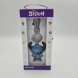 Disney Stitch 3D Pave Crystal Keychain – Sparkly Bag Charm & Backpack Accessory
